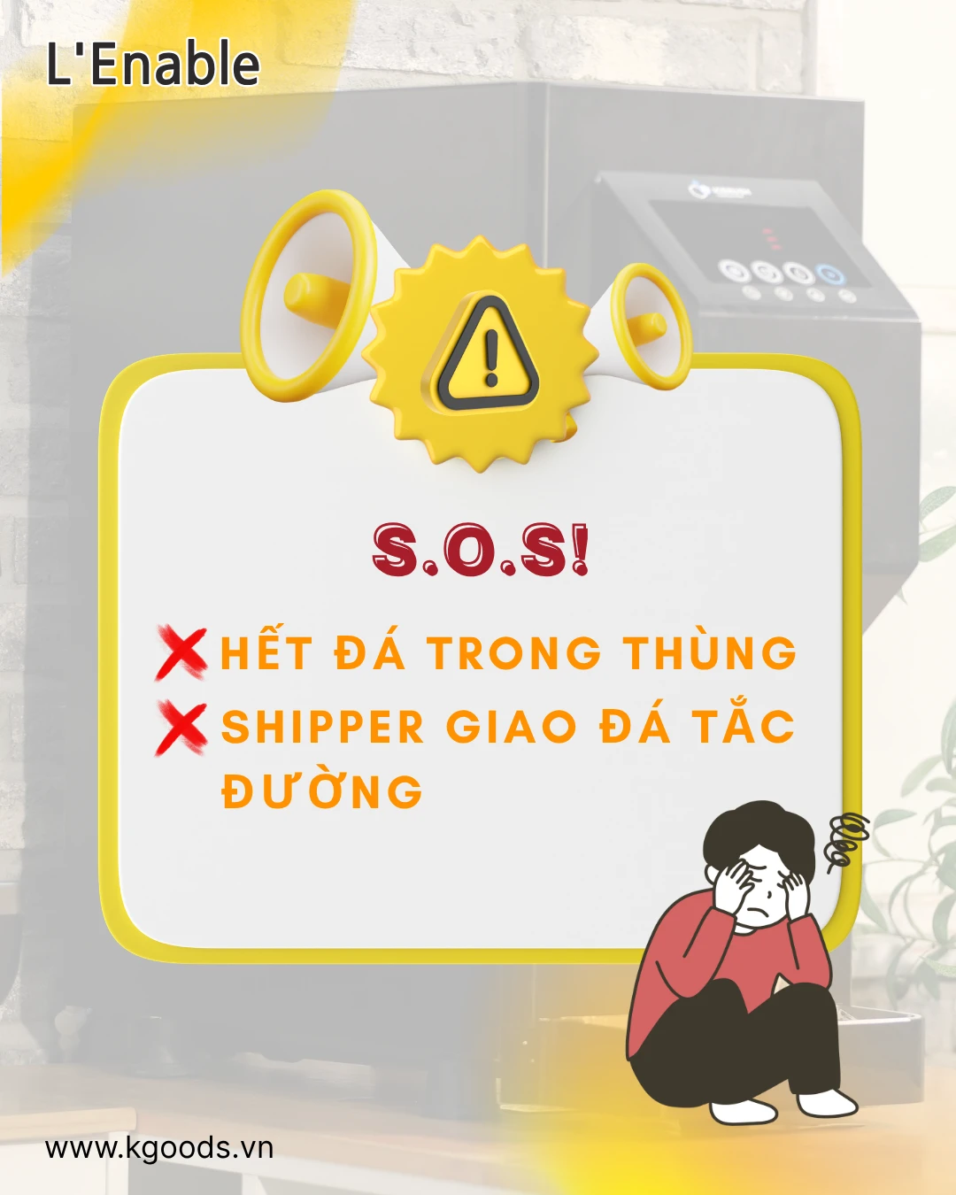 Review Máy Làm Đá L’Enable 150kg: Trợ Thủ Đắc Lực Cho Quán Cà Phê Và Khách Sạn